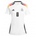 Camiseta Alemania Toni Kroos #8 Primera Equipación Replica Eurocopa 2024 para mujer mangas cortas